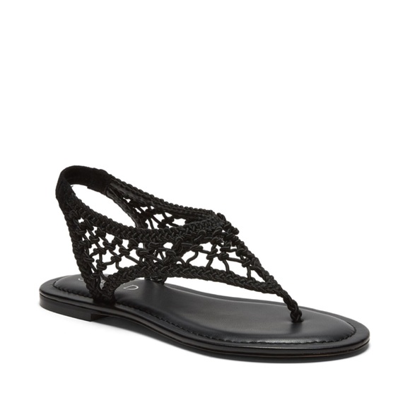 Anthropologie SILENT D ALDEN Sandal in Black - Picture 2 of 12